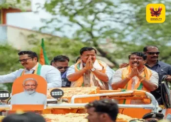 சாத்தூரில் பாஜக தேசியத் தலைவர் நிதின் நபின் பிரம்மாண்ட ரோடு ஷோ: நயினார் நாகேந்திரனுக்கு ஆதரவாக வாக்கு சேகரிப்பு!