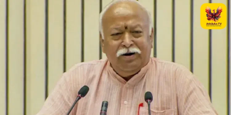 “உலகளாவிய நெருக்கடிகளுக்குத் தீர்வாகும் இந்தியா” – ஆர்எஸ்எஸ் தலைவர் மோகன் பாகவத் பெருமிதம்!