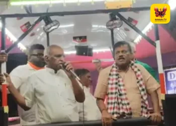 அதிமுக வேட்பாளர் தளவாய் சுந்தரத்திற்கு ஆதரவாகப் பொன். ராதாகிருஷ்ணன் தீவிர வாக்கு சேகரிப்பு!