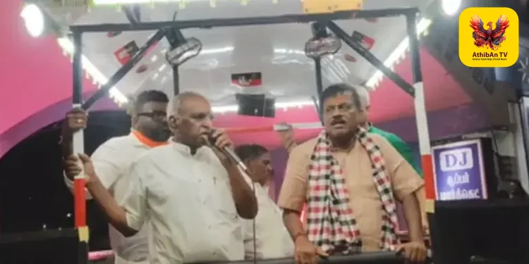 அதிமுக வேட்பாளர் தளவாய் சுந்தரத்திற்கு ஆதரவாகப் பொன். ராதாகிருஷ்ணன் தீவிர வாக்கு சேகரிப்பு!