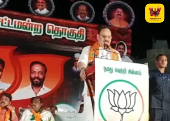 “இந்து தர்மத்தை திமுக கொச்சையாகப் பேசுகிறது” – மத்திய அமைச்சர் ஜெ.பி.நட்டா கடும் தாக்கு!