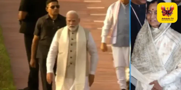 மகளிர் இடஒதுக்கீடு மசோதா: பிரதமருக்குப் பாராட்டு தெரிவித்து முன்னாள் குடியரசுத் தலைவர் பிரதீபா பாட்டில் கடிதம்!