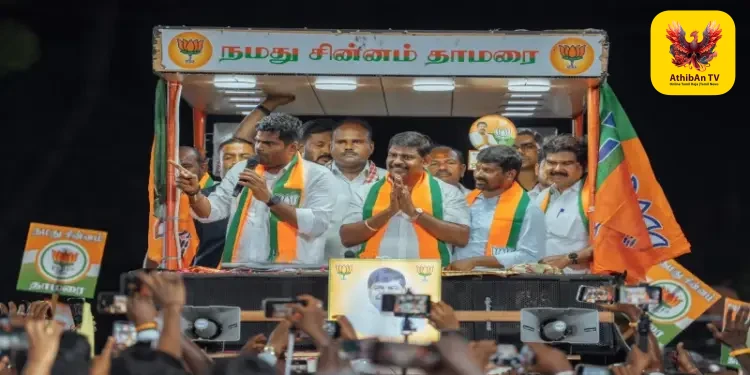 “திருச்செந்தூரில் உள்ளூர் மக்கள் தரிசனத்திற்கு 2 மணி நேரம் ஒதுக்கப்படும்” – அண்ணாமலை அதிரடி வாக்குறுதி!