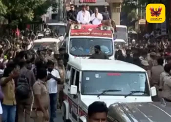 தவெக தலைவர் விஜய் மீது 3 பிரிவுகளின் கீழ் வழக்குப்பதிவு: சென்னையில் விதிமீறல் புகாரில் நடவடிக்கை!