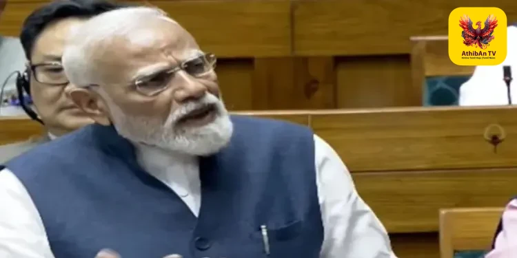 “மகளிர் இடஒதுக்கீட்டை எதிர்ப்பவர்களைப் பெண்கள் மன்னிக்க மாட்டார்கள்” – நாடாளுமன்றத்தில் பிரதமர் மோடி அதிரடி உறுதி!