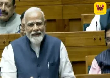 “தென்மாநிலங்களுக்கு அநீதி என்பது பொய்ப் பிரசாரம்” – மக்களவையில் பிரதமர் மோடி ஆவேச உரை!