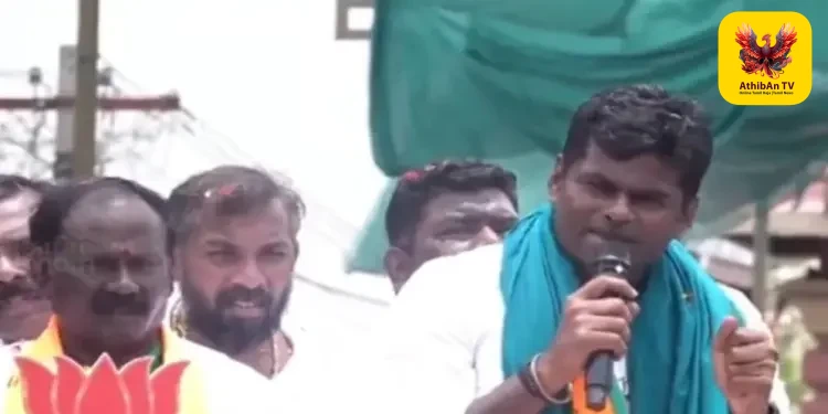 நெல் சாகுபடியில் 10-வது இடத்திற்கு தள்ளப்பட்ட தமிழகம்” – திருவாரூரில் அண்ணாமலை கடும் குற்றச்சாட்டு!