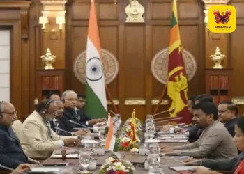 இலங்கையில் குடியரசுத் துணைத் தலைவர் சி.பி. ராதாகிருஷ்ணன்: அதிபர் அநுர குமார திசாநாயக்கவுடன் முக்கிய ஆலோசனை!