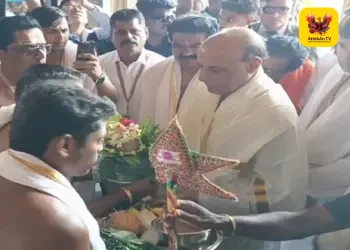 திருச்செந்தூர் சுப்பிரமணிய சுவாமி கோயிலில் ராஜ்நாத் சிங் தரிசனம்: பலத்த பாதுகாப்புடன் நடைபெற்ற ஆன்மீகப் பயணம்!