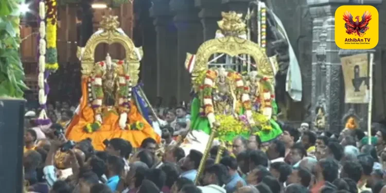 மதுரையில் உலகப்புகழ் பெற்ற சித்திரை திருவிழா தொடக்கம்: தங்கக் கொடி மரத்தில் கொடியேற்றம் – திரளான பக்தர்கள் தரிசனம்!