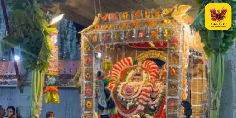 திருவண்ணாமலையில் சித்திரை வசந்த உற்சவ விழா தொடக்கம்: வெட்டிவேர் பல்லக்கில் அண்ணாமலையார் காட்சியளிப்பு!