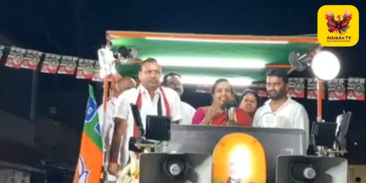 மகளிர் மசோதா தோல்வியைக் கொண்டாடிய திமுகவினரை வீட்டிற்கு அனுப்ப வேண்டும்: வானதி சீனிவாசன் காட்டம்!