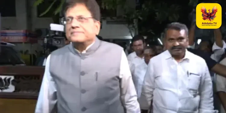 தமிழக பாஜக வேட்பாளர் தேர்வு: மத்திய அமைச்சர் பியூஷ் கோயல் தலைமையில் சென்னையில் மையக்குழு கூட்டம்!