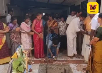 ஓசூர் ஸ்ரீ சாரதா நிகேதன் அன்பு இல்லத்தில் புதிய கட்டடத்திற்கு பூமி பூஜை!