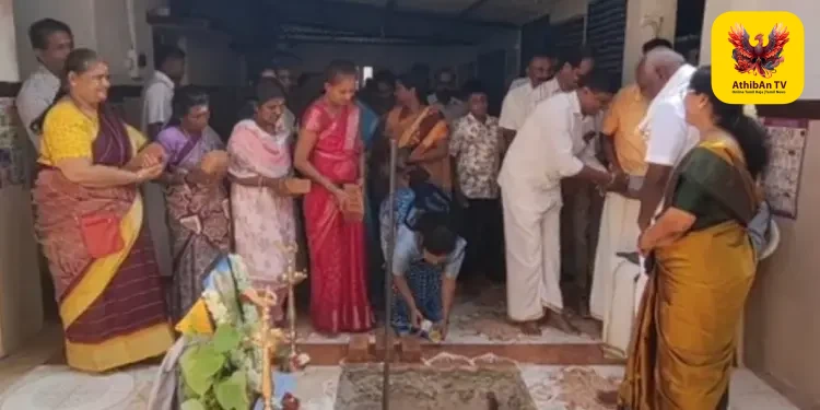 ஓசூர் ஸ்ரீ சாரதா நிகேதன் அன்பு இல்லத்தில் புதிய கட்டடத்திற்கு பூமி பூஜை!