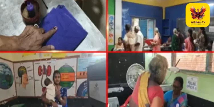 வரலாற்று சாதனை: தமிழக சட்டப்பேரவை தேர்தலில் 85.13% வாக்குகள் பதிவு!