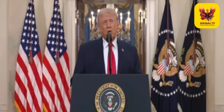 ஈரானுக்கு எதிரான “ஆபரேஷன் எபிக் ஃப்யூரி”: வெற்றி பெற்றுவிட்டதாக அதிபர் டிரம்ப் பிரகடனம்!