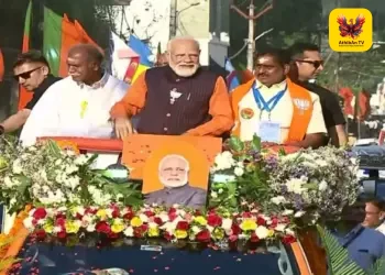 புதுச்சேரியில் பிரதமர் மோடியின் பிரம்மாண்ட ரோட் ஷோ: என்டிஏ வேட்பாளர்களுக்கு உற்சாக வாக்கு சேகரிப்பு!