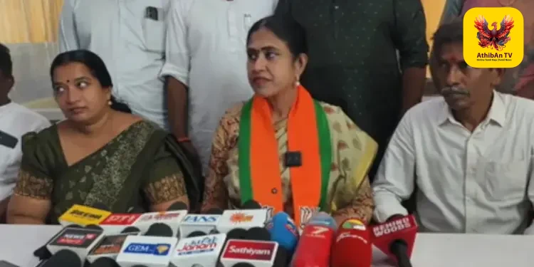 “மக்களின் விருப்பத்திற்காகவே மீண்டும் போட்டி”: விளவங்கோடு பாஜக வேட்பாளர் விஜயதரணி உறுதி!