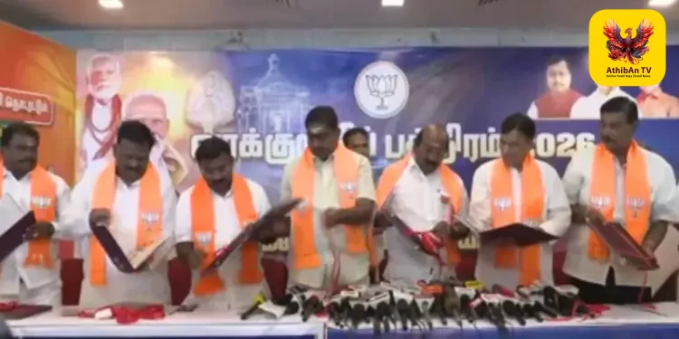 “இலவச சிலிண்டர் முதல் எலக்ட்ரிக் ஸ்கூட்டர் வரை”: புதுச்சேரி சட்டப்பேரவை தேர்தல் – பாஜகவின் அதிரடி வாக்குறுதிகள்!