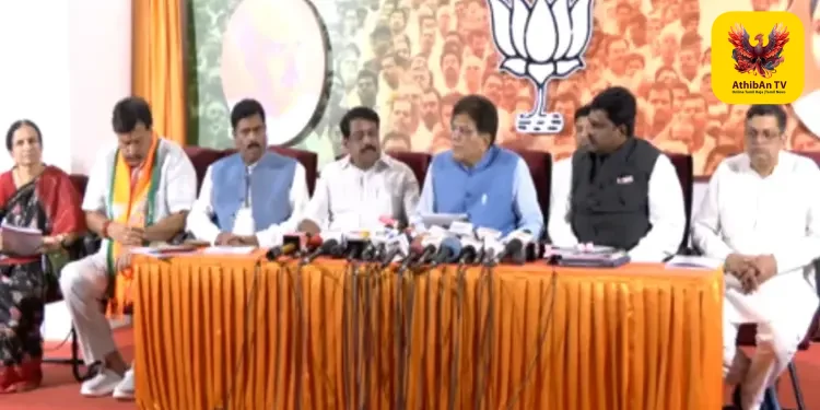 “அரசு கஜானாவை ஏடிஎம் இயந்திரமாக மாற்றிய ஸ்டாலின் குடும்பம்”: மத்திய அமைச்சர் பியூஷ் கோயல் கடும் சாடல்!