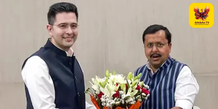 ஆம் ஆத்மிக்கு பெரும் பின்னடைவு: ராகவ் சதா உட்பட 7 எம்.பி.க்கள் விலகல் – 3 பேர் பாஜகவில் இணைந்தனர்!