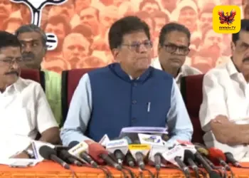 “ஊழல் ஆட்சிக்கு முற்றுப்புள்ளி வைக்க மக்கள் தயார்”: முதலமைச்சர் ஸ்டாலின் பதற்றத்தில் இருப்பதாகப் பியூஷ் கோயல் விமர்சனம்!