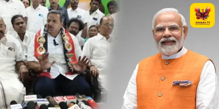 “பிரதமர் மோடி ஆதரவோடு எடப்பாடி பழனிசாமி தலைமையில் ஆட்சி!” – அதிமுக வேட்பாளர் ராயபுரம் மனோ அதிரடி!