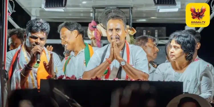 அலிபாபா 40 திருடர்கள் போல, கரூரில் 10 ரூபாய் பாலாஜி, 18 திருடர்கள் கொண்ட ஒரு கும்பல்… அண்ணாமலை