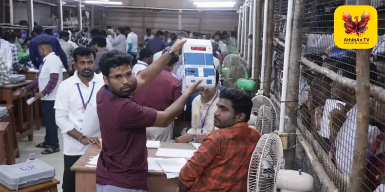 2026 சட்டப்பேரவைத் தேர்தலின் தற்போதைய வாக்கு எண்ணிக்கை நிலவரப்படி