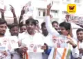 தவெக ஆட்சி அமைக்க காங்கிரஸ் ஆதரவு: சத்தியமூர்த்தி பவனில் தொண்டர்கள் உற்சாகக் கொண்டாட்டம்