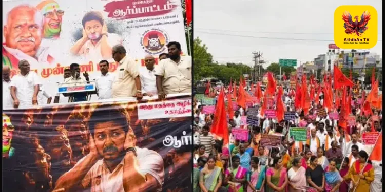 சனாதன தர்மம் குறித்த உதயநிதி ஸ்டாலின் பேச்சு: மதுரையில் திரண்ட ஆயிரக்கணக்கான பொதுமக்கள் – மாபெரும் கண்டன ஆர்ப்பாட்டம்!