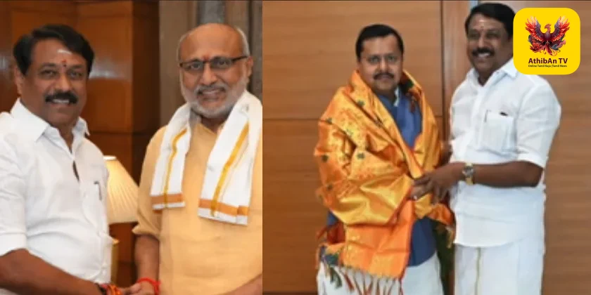 டெல்லியில் பாஜாக மாநிலத் தலைவர் நயினார் நாகேந்திரன்: குடியரசுத் துணைத் தலைவர் மற்றும் தேசியத் தலைவருடன் அவசர ஆலோசனை!