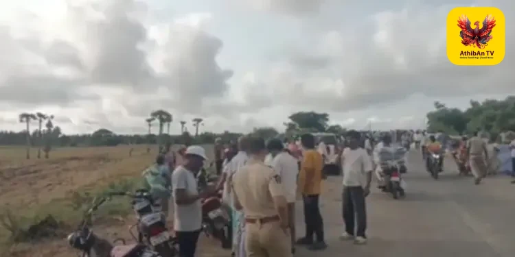 ஆந்திராவில் பயங்கரம்: சாலையோரம் நடந்து சென்றவர்கள் மீது டிப்பர் லாரி மோதி 4 தொழிலாளர்கள் சம்பவ இடத்திலேயே பலி!
