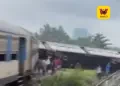 இலங்கையில் கோர விபத்து: கொழும்பு நோக்கிச் சென்ற ரயில் தடம் புரண்டு கவிழ்ந்தது – பயணிகள் படுகாயம்!