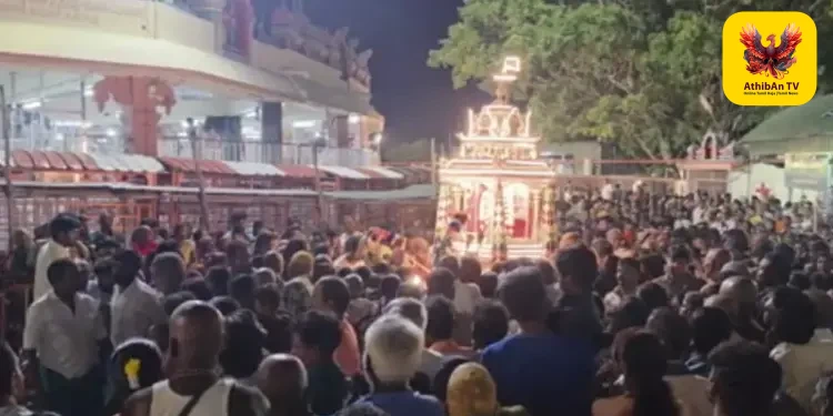 பழனியில் சித்ரா பௌர்ணமி விழா: தங்கத் தேரில் ஜொலித்த முருகப்பெருமான் – பல்லாயிரக்கணக்கான பக்தர்கள் தரிசனம்!