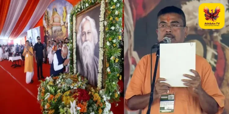 மேற்குவங்கத்தில் புதிய சரித்திரம்: முதல் பா.ஜ.க முதலமைச்சராக சுவேந்து அதிகாரி பதவியேற்பு!