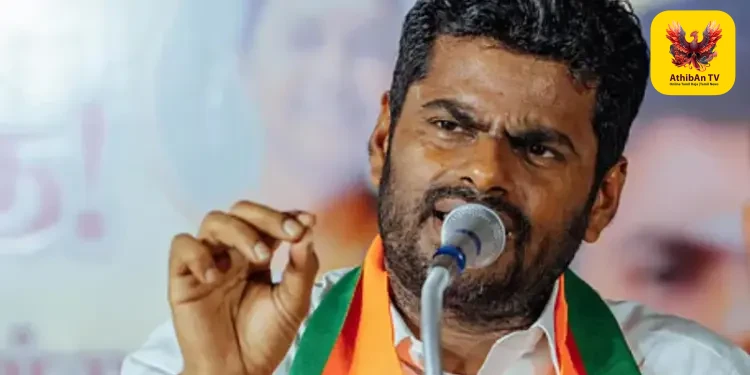 “தேர்தல் பிரச்சாரத்தில் இதைச் சொல்லியிருக்கலாமே?” – உதயநிதிக்கு அண்ணாமலை நேரடிச் சவால்!
