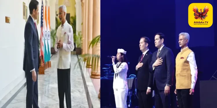 “அமெரிக்காவின் மிக முக்கிய, நம்பகமான கூட்டாளி இந்தியா” – டெல்லி பாரத் மண்டபத்தில் அமெரிக்க வெளியுறவு அமைச்சர் மார்கோ ரூபியோ பெருமிதம்; “பிரதமர் மோடி என் நண்பர்” என டிரம்ப் நேரலையில் நெகிழ்ச்சி!