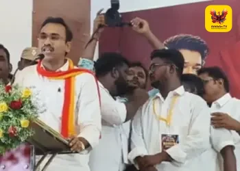 “தவெக ஆட்சி 5 ஆண்டுகள் நீடிக்க ஸ்டாலின் வேண்டிக்கொள்ள வேண்டும்” – நாமக்கல்லில் அமைச்சர் அருண் ராஜ் அதிரடி சவால்; திமுக-வுக்கு அறிவுரை!