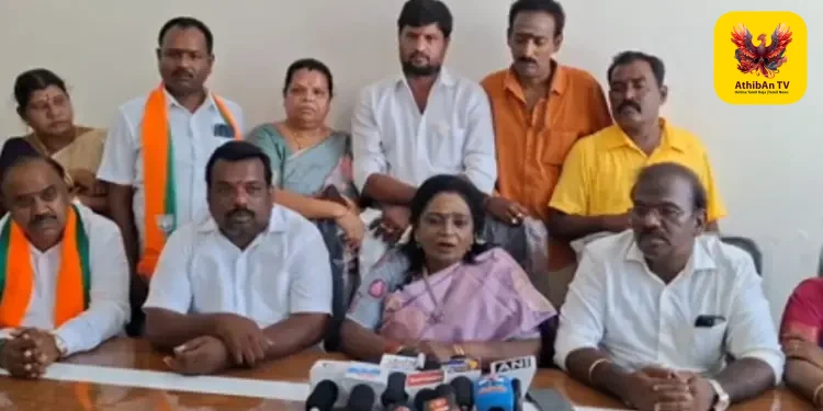 “மாற்றுக் கட்சி ஆட்களை இழுப்பது பிள்ளை பிடிக்கும் வேலை!” – தவெக மற்றும் தமிழக அரசைச் சாடிய தமிழிசை சௌந்தரராஜன்