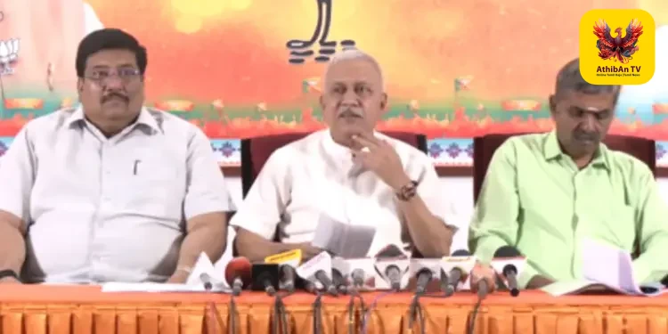 “செந்தில் பாலாஜி வழக்கில் அமலாக்கத்துறை கடிதத்திற்கு முதலமைச்சர் விஜய் உடனடியாக ஒப்புதல் அளிக்க வேண்டும்” – நாராயணன் திருப்பதி வலியுறுத்தல்!