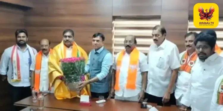 புதுச்சேரி பாஜக சட்டமன்றக் குழுத் தலைவராக நமச்சிவாயம் ஒருமனதாகத் தேர்வு!
