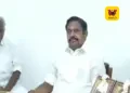“தவெக-வுக்கு ஆதரவு என்ற பேச்சுக்கே இடமில்லை” – இபிஎஸ் ஆலோசனைக்குப் பிறகு கே.பி.முனுசாமி திட்டவட்டம்!