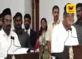 சென்னை மக்கள் பவனில் புதிய அமைச்சர்கள் பதவியேற்பு விழா: ஷாஜகான், வன்னியரசு பொறுப்பேற்பு – தவெக கூட்டணி