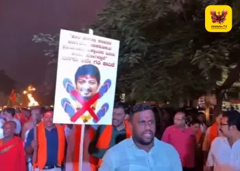 சனாதன தர்மம் குறித்த உதயநிதி ஸ்டாலின் பேச்சு: கர்நாடகாவின் ஹொஸ்பேட்டையில் இந்து அமைப்புகள் திரண்டு தொடர் போராட்டம்!