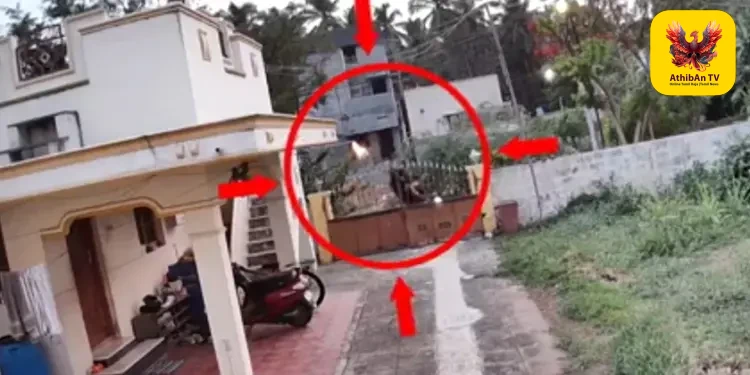 கோவை: காதலிக்க மறுத்த இளம்பெண் வீட்டின் மீது பெட்ரோல் குண்டு வீச்சு – சிசிடிவி காட்சிகள் வெளியாகி பரபரப்பு!
