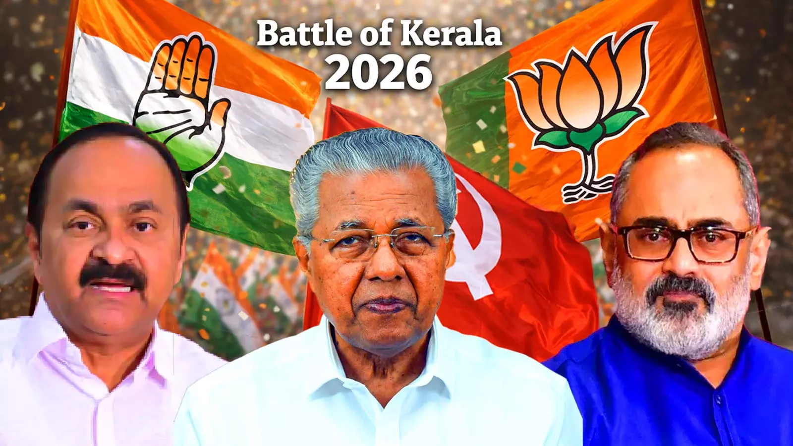 கேரளா: ஆட்சியைப் பிடித்தது காங்கிரஸ் கூட்டணி (UDF) – இடதுசாரிகள் பின்னடைவு!