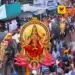 கூட்டாலுமூடு பத்ரேஸ்வரி அம்மன் கோவில் தென்வீதி ஆறாட்டு ஊர்வலம்: வானவேடிக்கை மற்றும் மேளதாளங்களுடன் கோலாகலம்