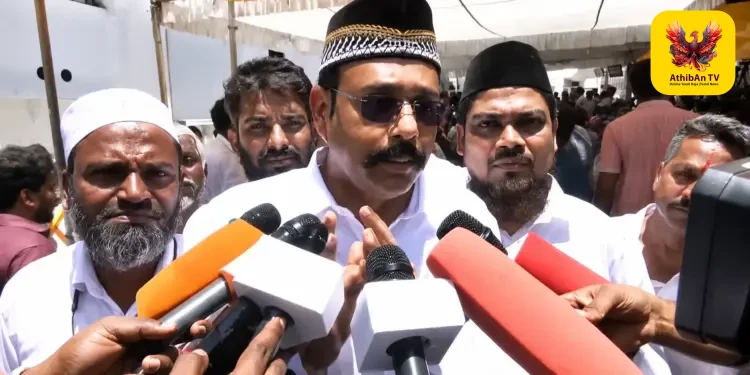 சமூக வலைதளங்களில் பரவும் தகவல்:  தவெகவில் உள்ள இஸ்லாமிய எம்.எல்.ஏ. முஸ்தபா சர்ச்சை பேச்சு!